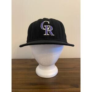 New Era Colorado Rockies Fitted Hat 7 3/8
